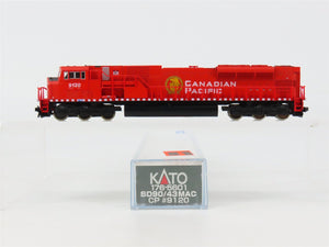 N Scale KATO 176-5601 CP Canadian Pacific SD90/43MAC Diesel #9120 DCC Ready