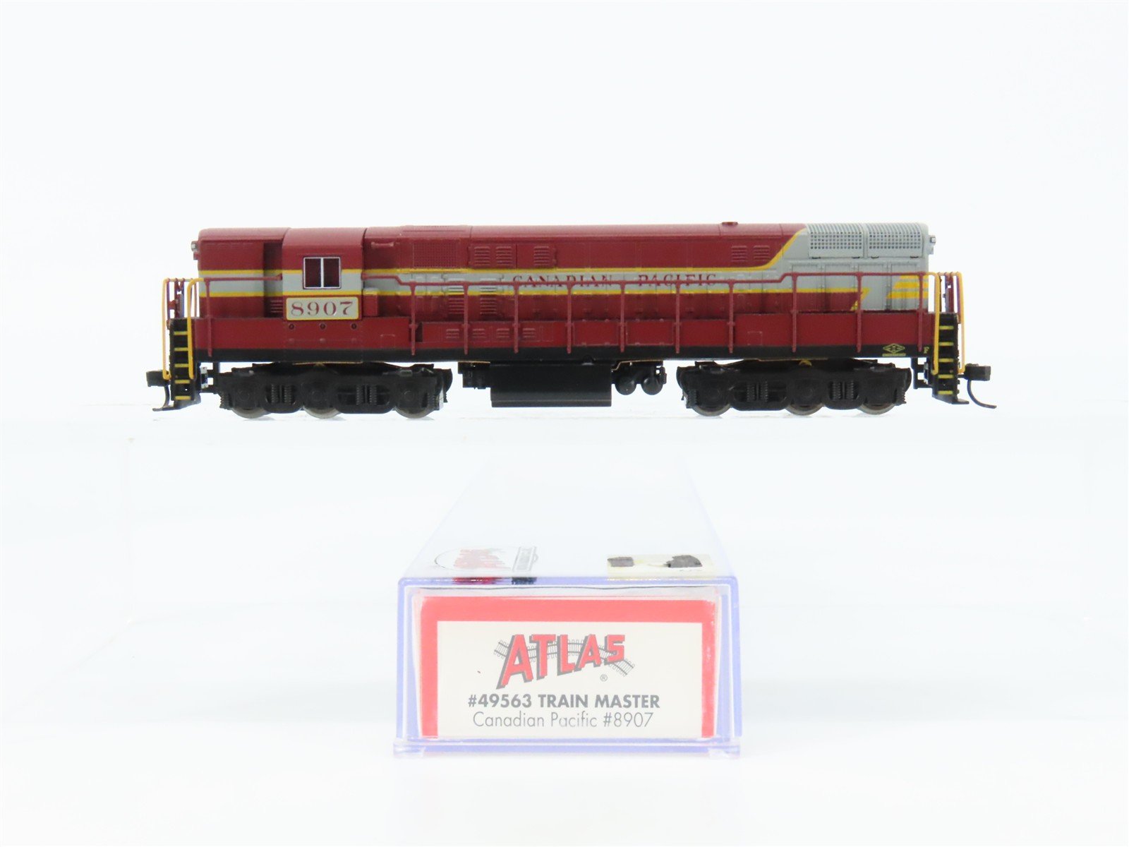 N Scale Atlas 49563 CP Canadian Pacific Train Master Diesel #8907 DCC Ready