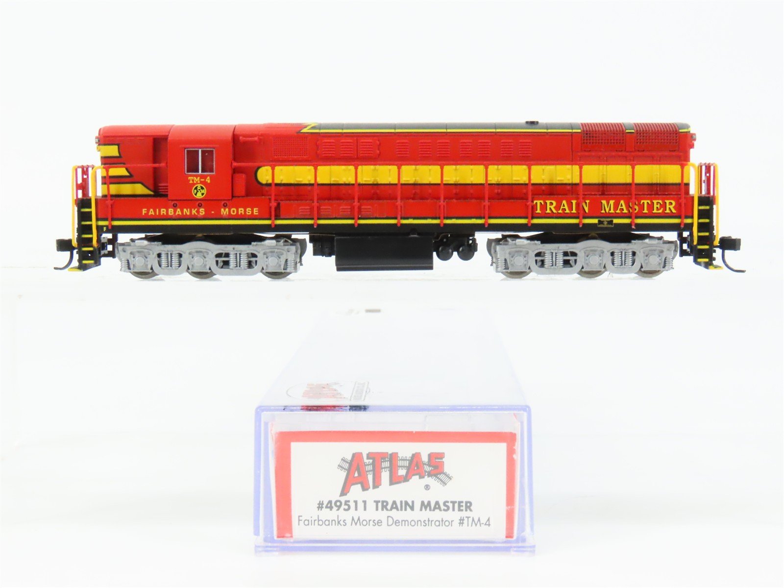 N Scale Atlas 49511 FM Fairbanks Morse Train Master Diesel #TM-4 DCC Ready