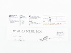 N Scale Atlas 46508 CP Canadian Pacific GP-35 Diesel #5025 DC