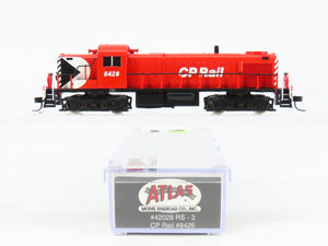 N Scale Atlas 42028 CP Canadian Pacific Alco RS-3 Diesel #8426 DC