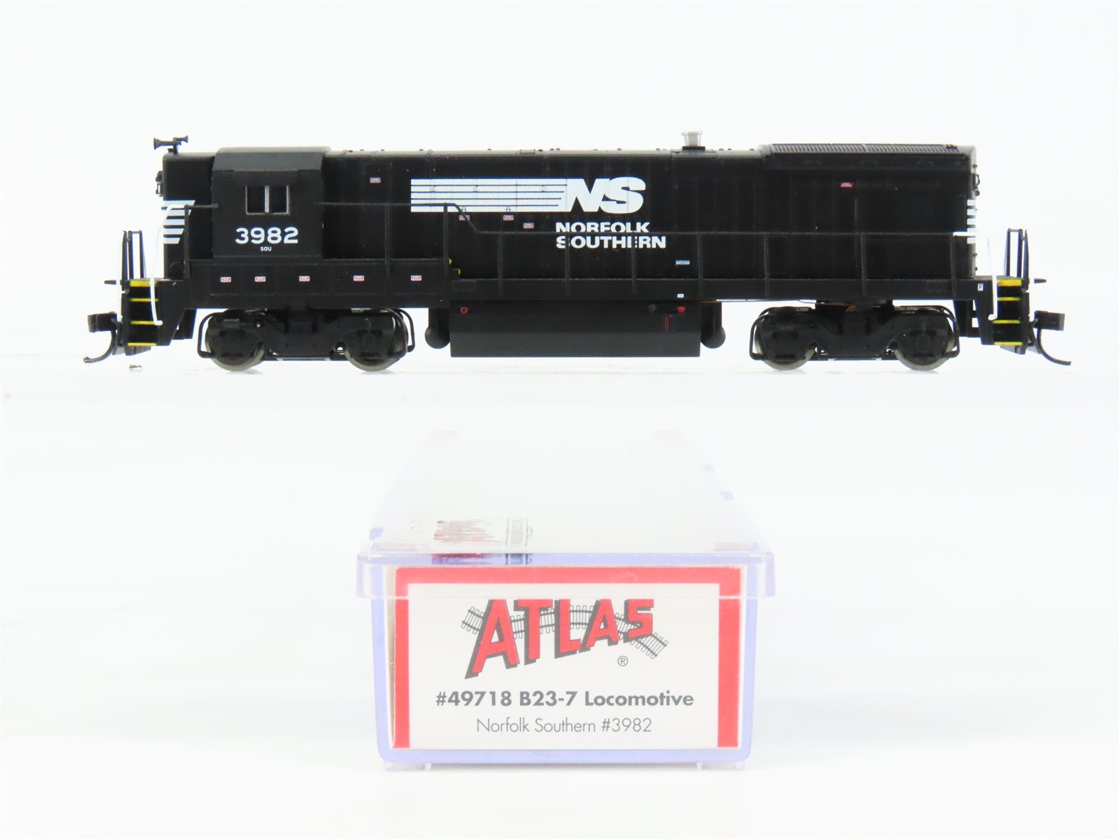 N Scale Atlas 49718 NS Norfolk Southern GE B23-7 Diesel #3982 DCC Ready