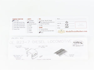 N Scale Atlas 49718 NS Norfolk Southern GE B23-7 Diesel #3982 DCC Ready