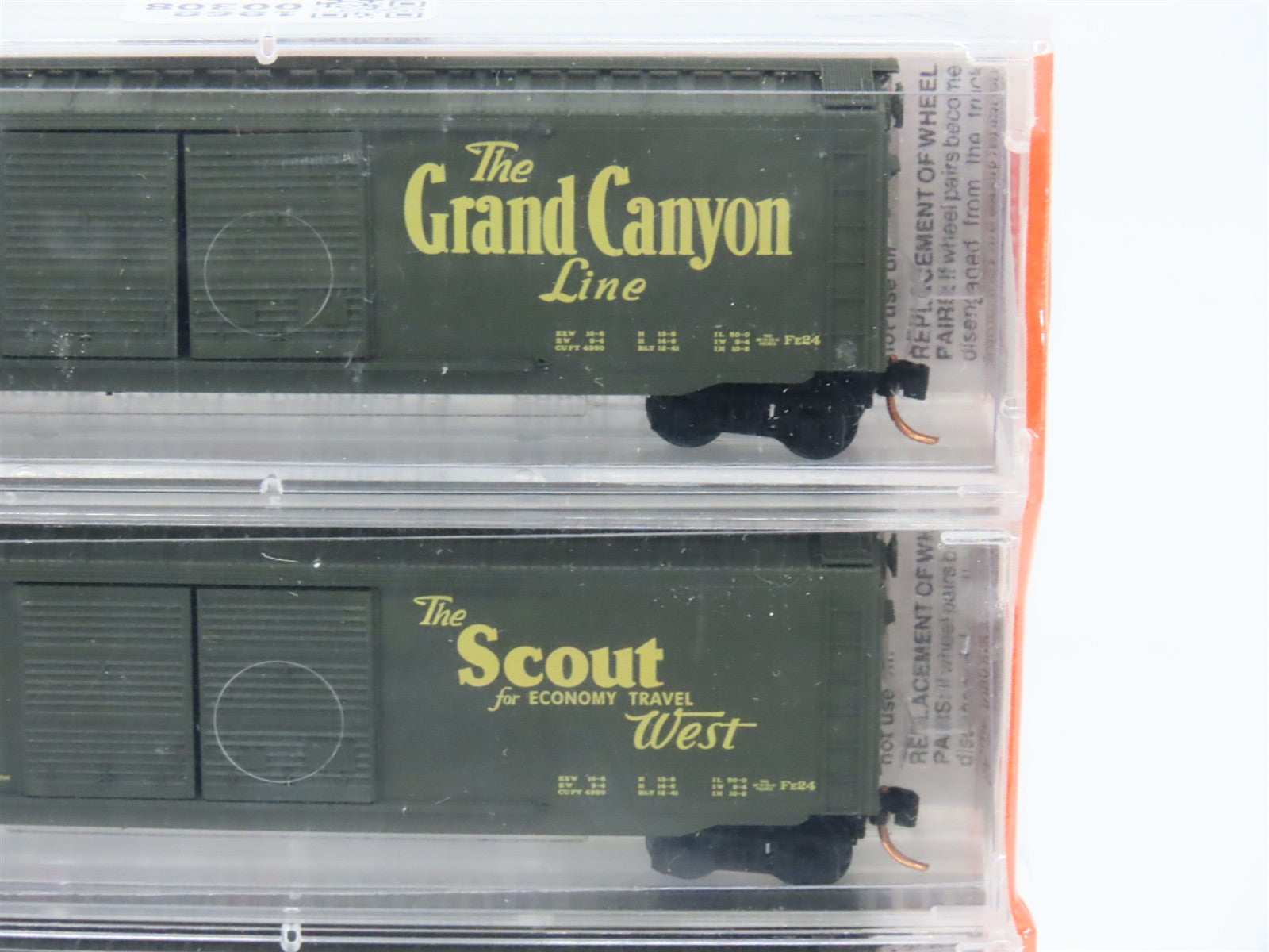 N Scale Micro-Trains MTL 34262 Atchison, Topeka & Santa Fe Box Car 5-Pack RTR