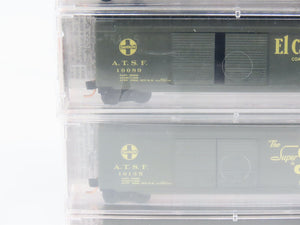 N Scale Micro-Trains MTL 34262 Atchison, Topeka & Santa Fe Box Car 5-Pack RTR