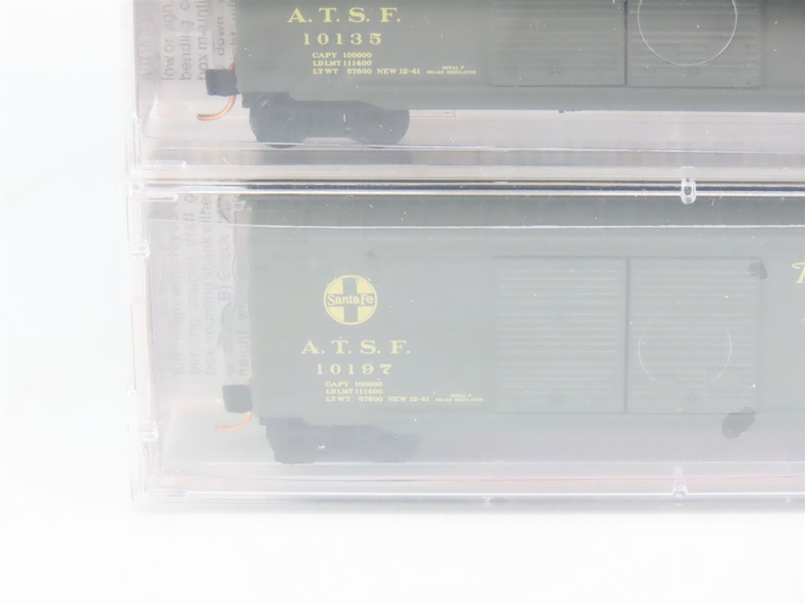 N Scale Micro-Trains MTL 34262 Atchison, Topeka & Santa Fe Box Car 5-Pack RTR