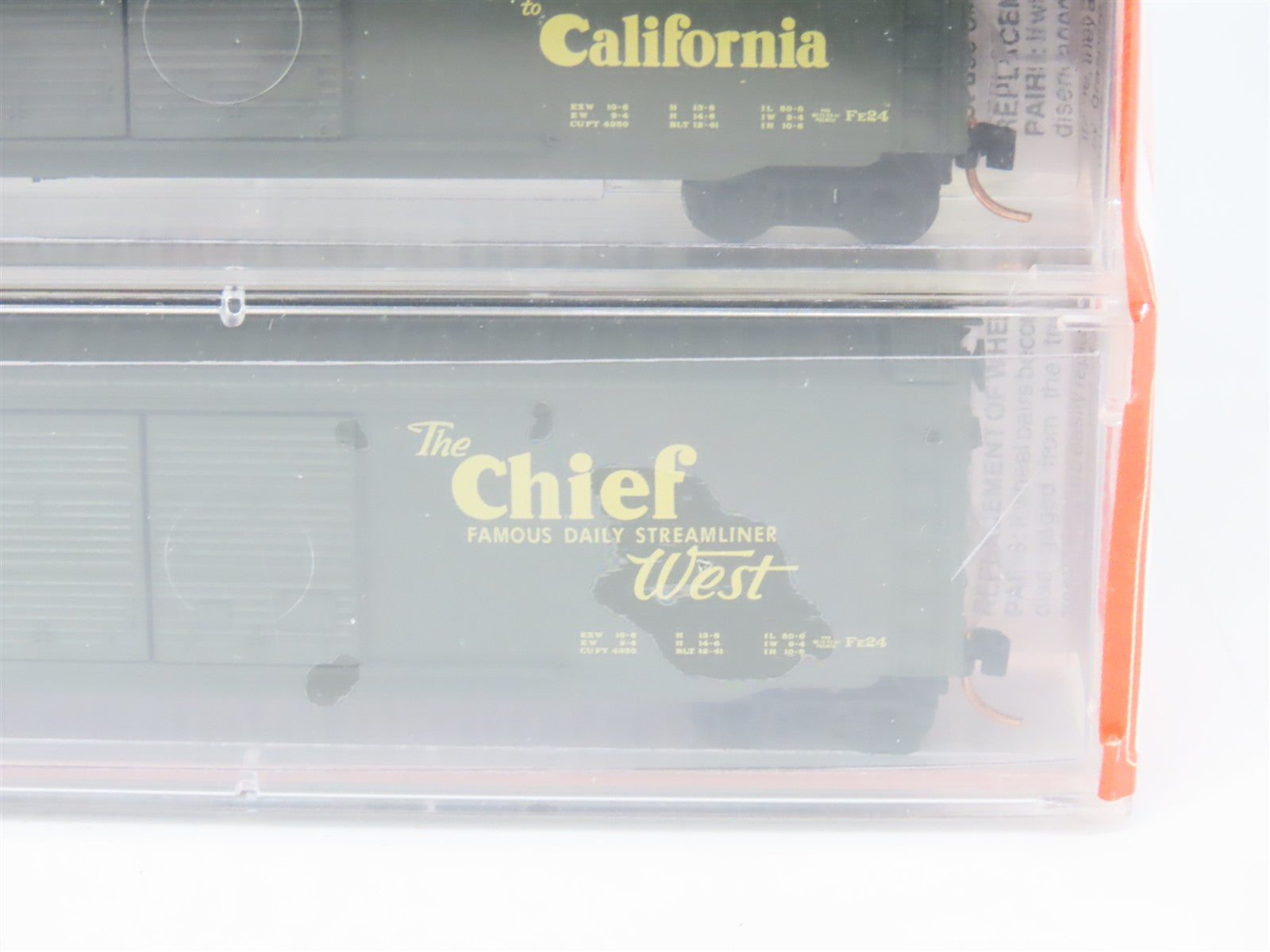 N Scale Micro-Trains MTL 34262 Atchison, Topeka & Santa Fe Box Car 5-Pack RTR