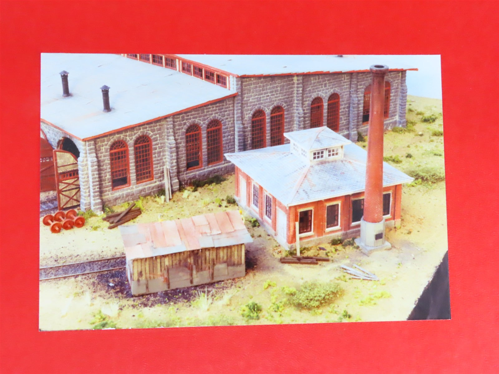 HO 1/87 Scale South River Model Works Kit #160 The Stone Roundhouse -Boxes A & B
