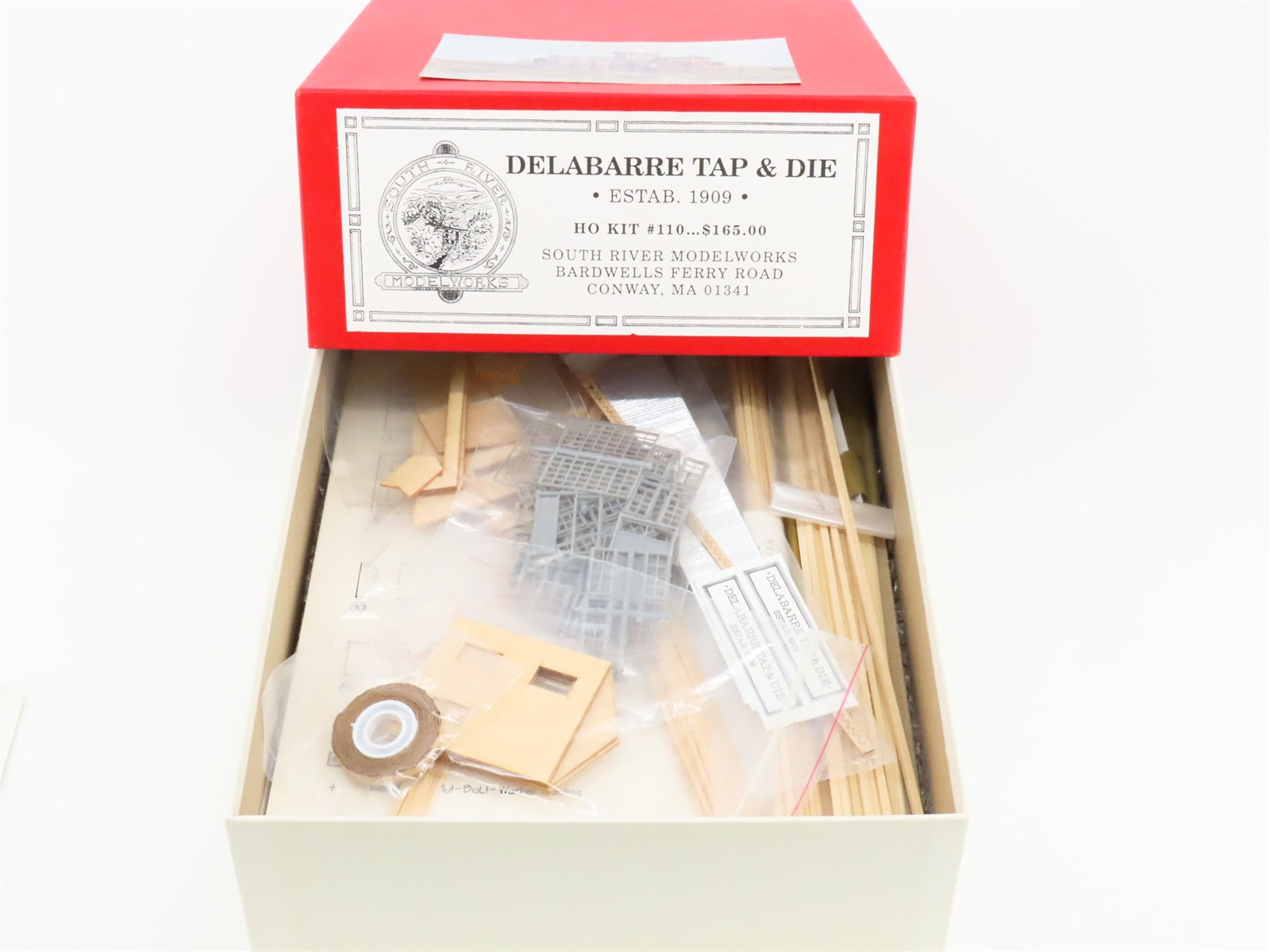 HO 1/87 Scale South River Model Works Kit #110 Delabarre Tap & Die