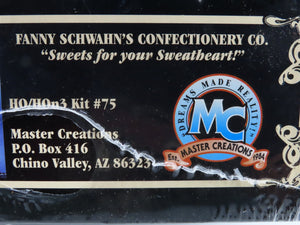 HO/HOn3 1/87 Scale Master Creations Kit #75 Fanny Schwahn's Confectionery Sealed