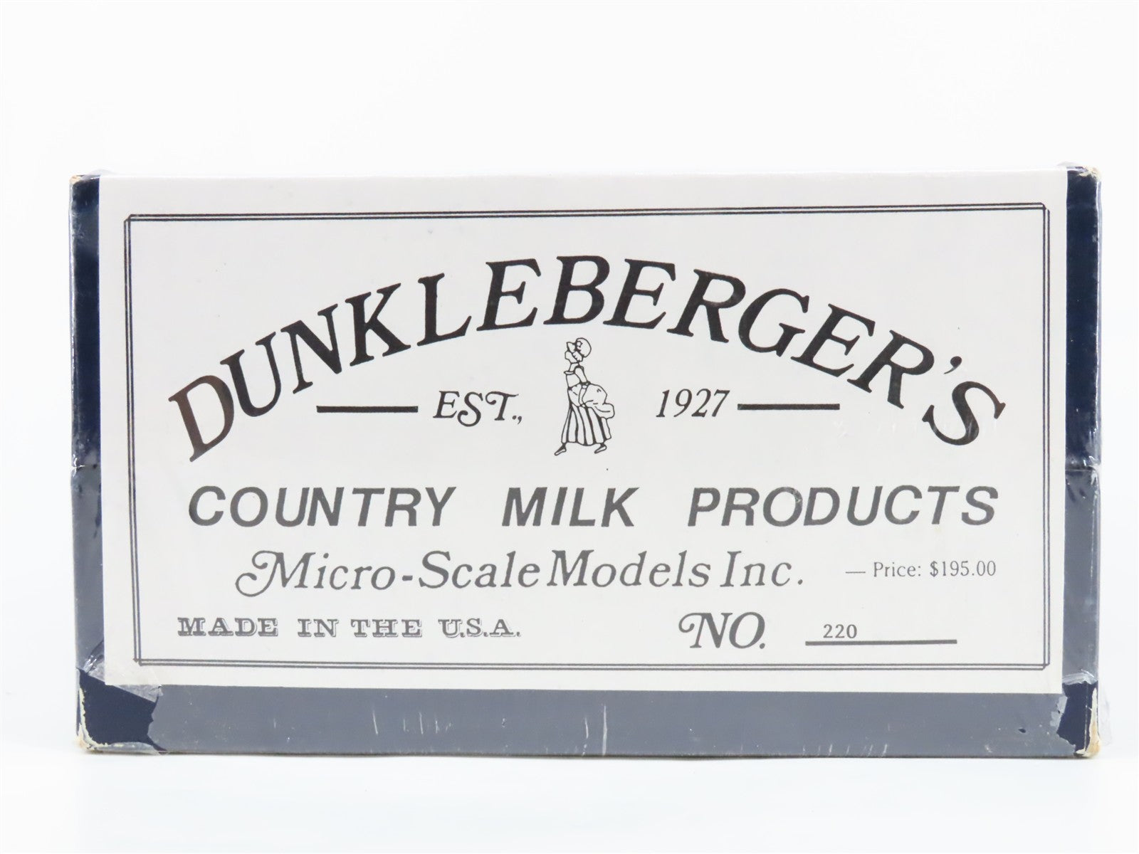 HO 1/87 Micro-Scale Models Kit #220 Dunkleberger's Country Milk Products -Sealed