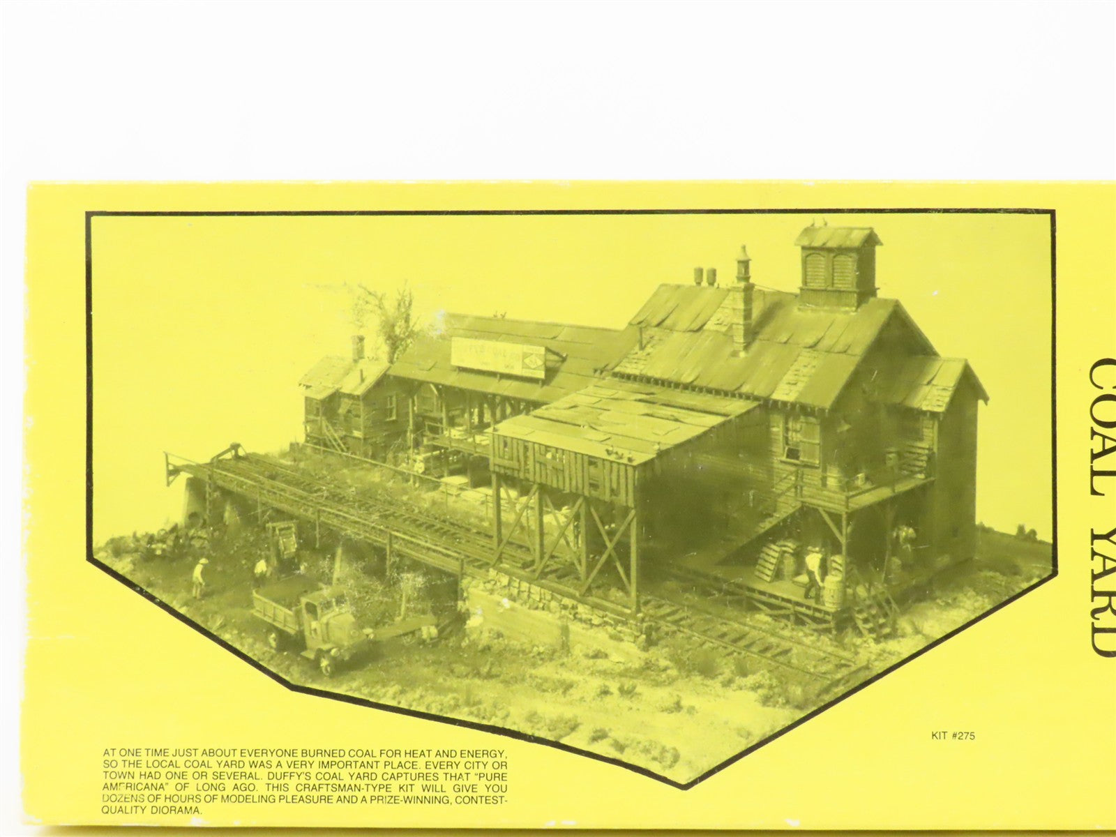 HO 1/87 Scale Fine Scale Miniatures Kit #275 Duffy's Coal Yard