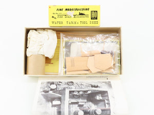 HO 1/87 Fine Scale Miniatures Kit No. 125 Water Tank & Tool Shed