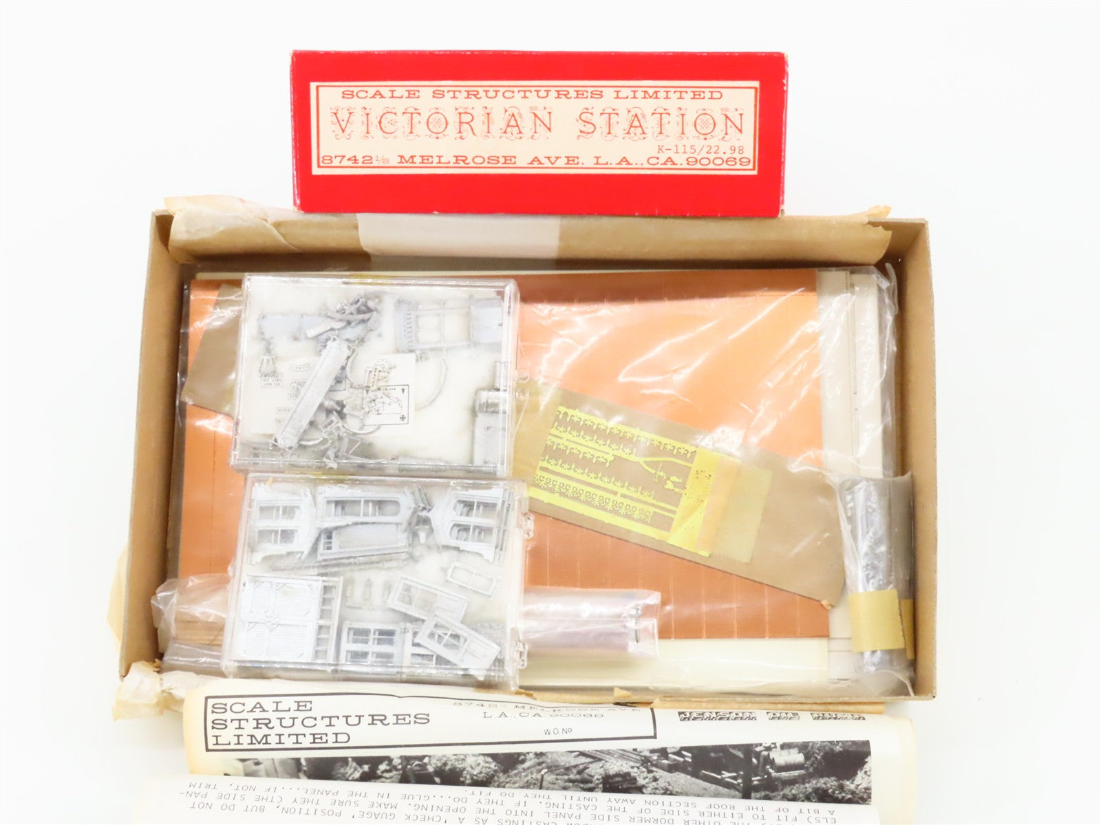 HO 1/87 Scale Structures Limited Kit K-115 Victorian Station