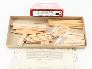 HO 1/87 Scale Campbell Kit #304 Tall Curved Trestle