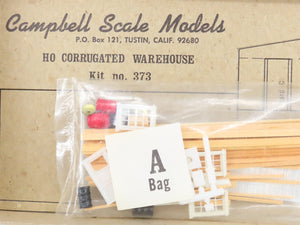 HO 1/87 Scale Campbell Kit #373 Corrugated Warehouse