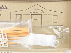 HO 1/87 Scale Campbell Kit #373 Corrugated Warehouse