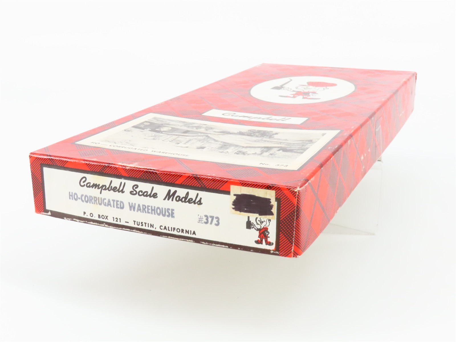 HO 1/87 Scale Campbell Kit #373 Corrugated Warehouse