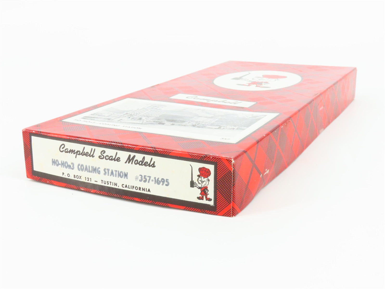 HO/HOn3 1/87 Scale Campbell Kit #357-1695 Coaling Station