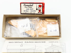 HO/HOn3 1/87 Scale Campbell Kit #358-1095 Sand House
