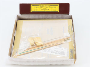 HO 1/87 Scale Magnuson Models Kit No. 439-511 Burndout's Fireproof Warehouse