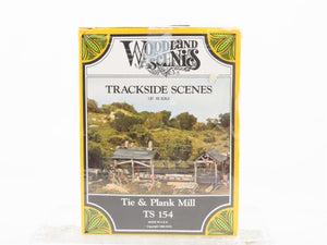 HO 1/87 Scale Woodland Scenics Kit TS 154 Tie & Plant Mill Trackside Scene
