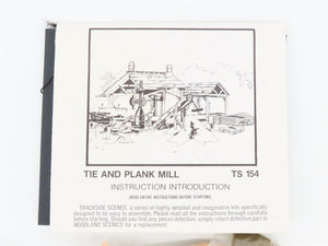 HO 1/87 Scale Woodland Scenics Kit TS 154 Tie & Plant Mill Trackside Scene