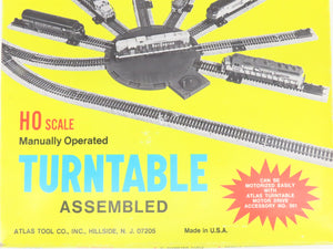 HO 1/87 Scale Atlas #302 Turntable w/ #301 Motor Drive
