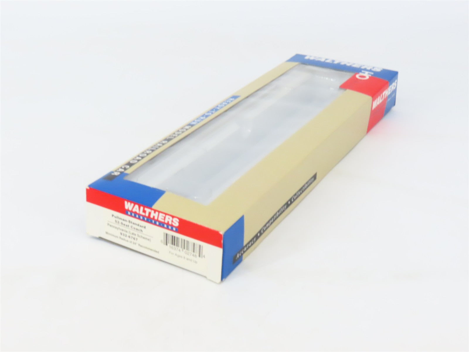 HO Scale Walthers 932-6767 Pennsylvania Pullman-Standard 52-Seat Coach RTR