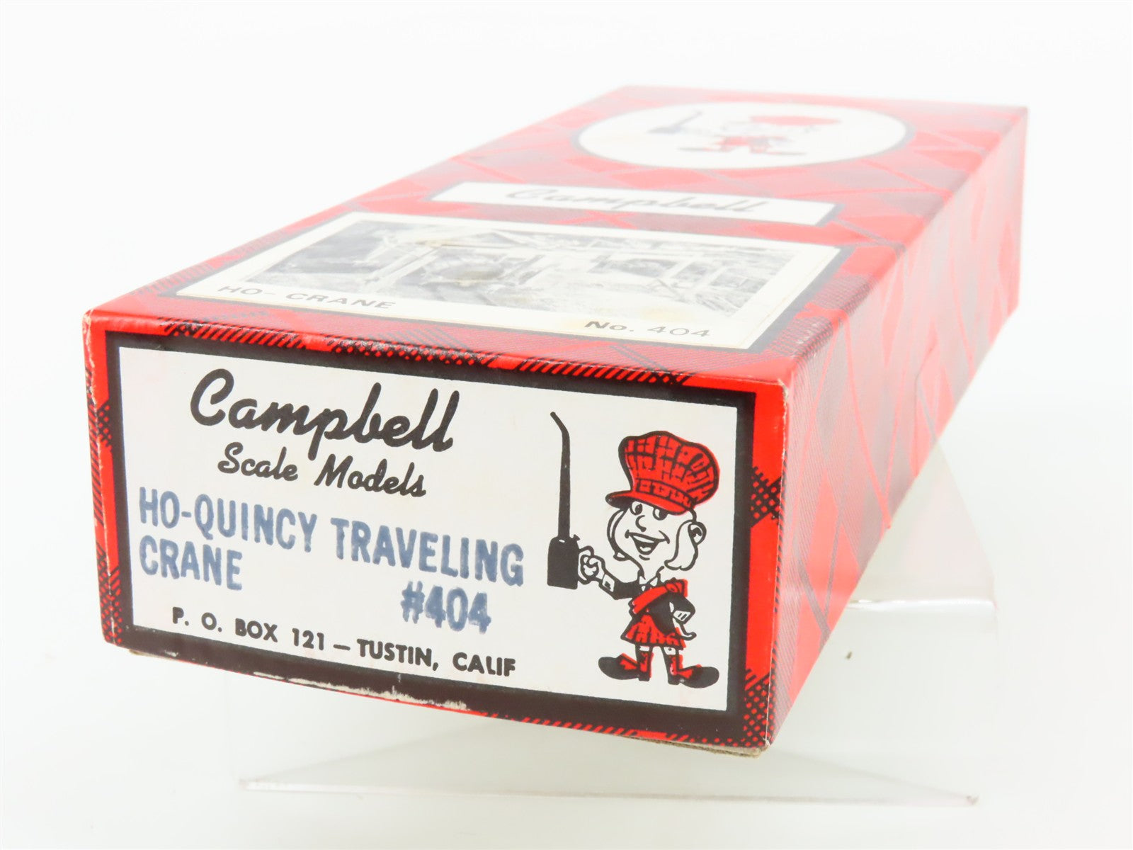 HO 1/87 Scale Campbell Kit #404 Quincy Travelling Crane