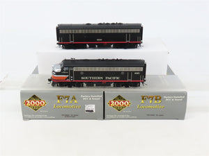 HO Proto 2000 920-40604 SP Southern Pacific F7 A/B Diesel Loco Set wDCC & Sound