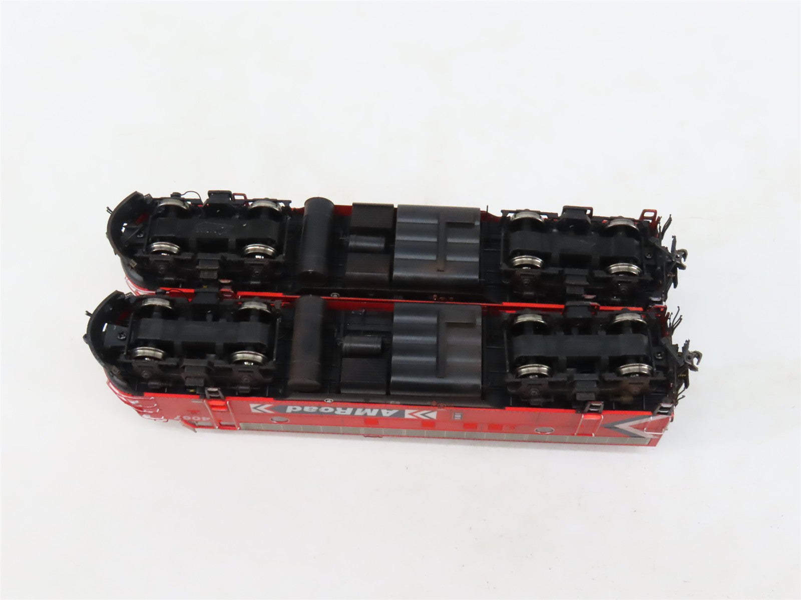 HO Scale Rapido 222516-AR AM Road FP7 A/A Diesel Locomotive Set wDCC & Sound