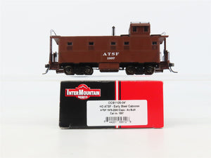 HO Scale Intermountain CCS1105-04 ATSF Santa Fe Early Steel Caboose #1997