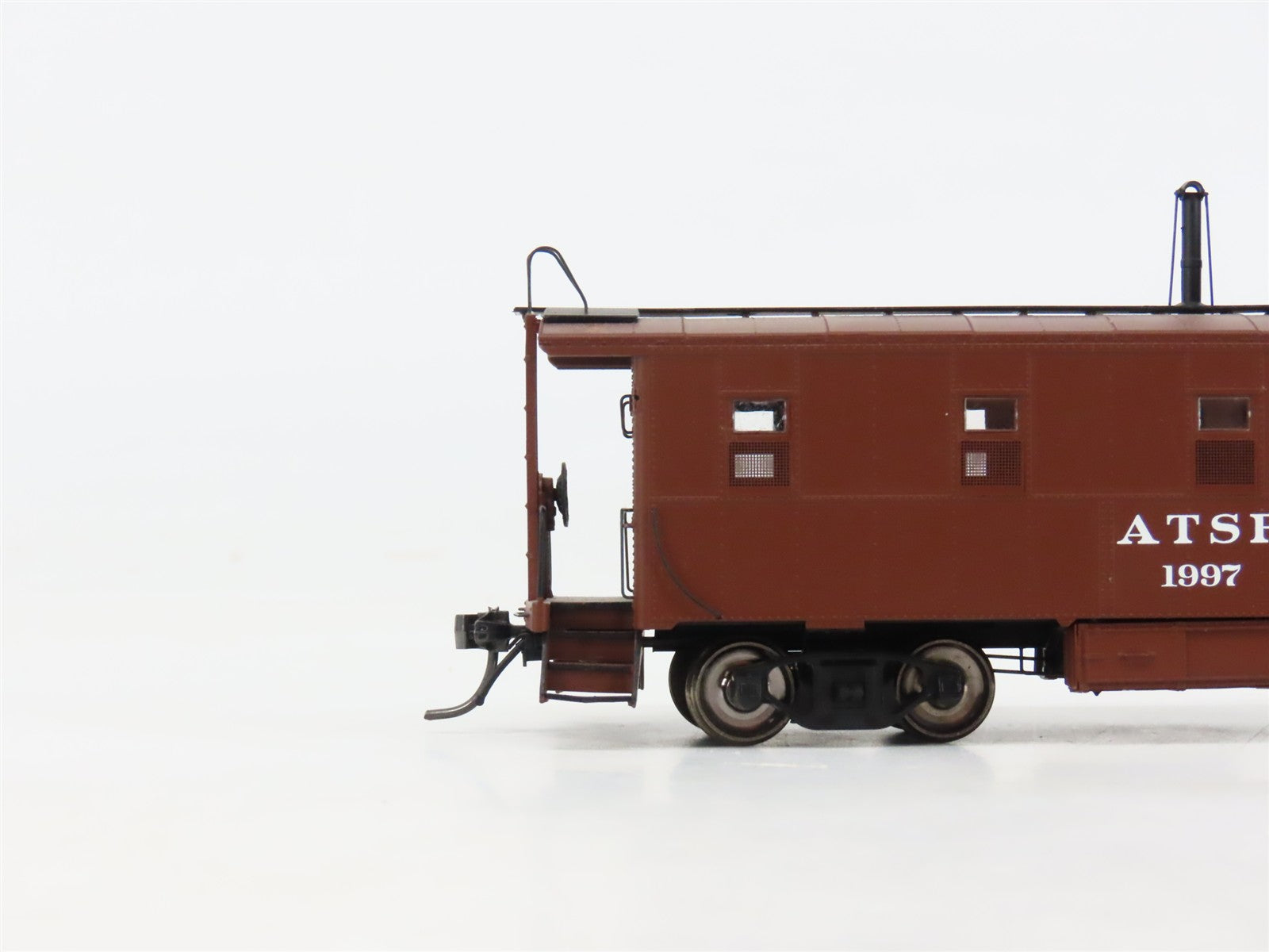 HO Scale Intermountain CCS1105-04 ATSF Santa Fe Early Steel Caboose #1997