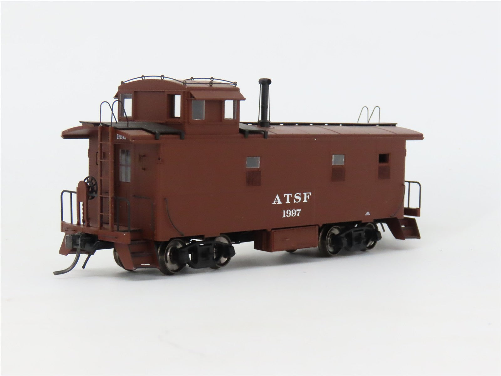 HO Scale Intermountain CCS1105-04 ATSF Santa Fe Early Steel Caboose #1997