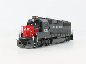 HO Scale Athearn ATH1146 SSW Cotton Belt GP60 Diesel Loco #9672 wDCC & Sound