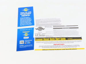 HO Scale Athearn ATH1146 SSW Cotton Belt GP60 Diesel Loco #9672 wDCC & Sound
