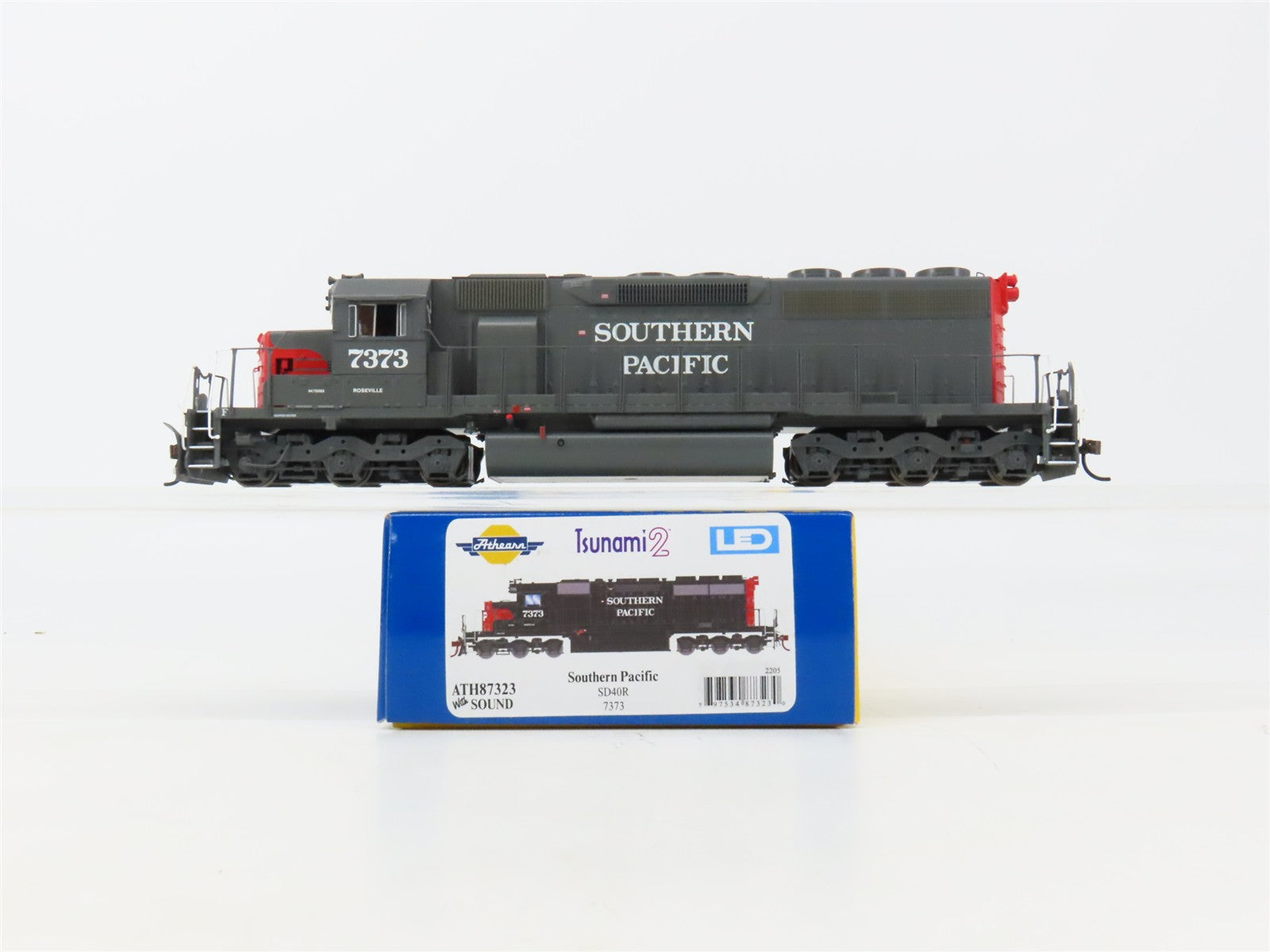 HO Scale Athearn ATH87323 SP Southern Pacific SD40R Diesel #7373 wDCC & Sound