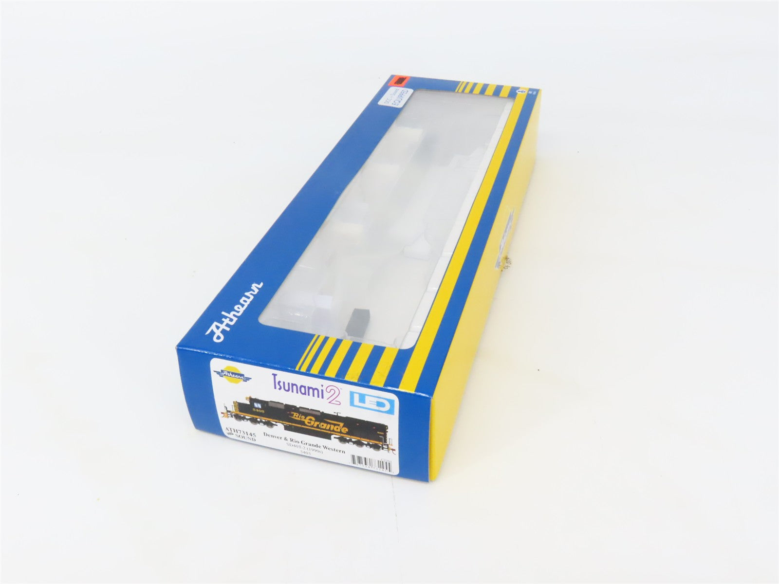 HO Scale Athearn ATH73145 DRGW Rio Grande SD40T-2 Diesel Loco #5405 wDCC & Sound