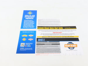 HO Scale Athearn ATH72173 DRGW Rio Grande SD40T-2 Diesel Loco #5353 wDCC & Sound