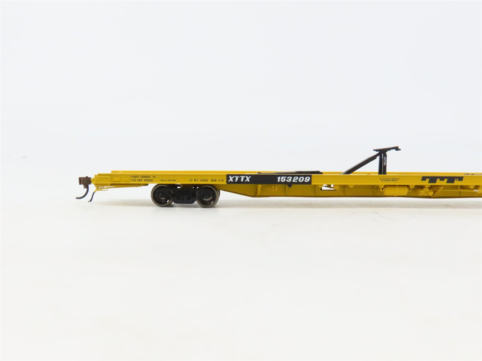 HO Scale Athearn ATHG69992 XTTX Trailer Train F89F 89' Flatcar #153209