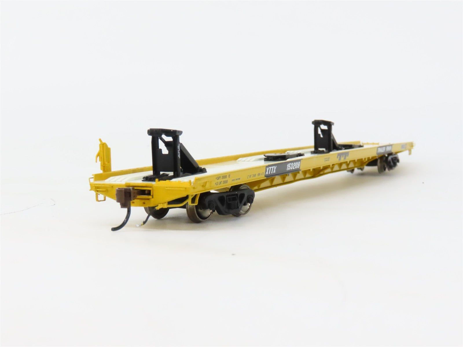 HO Scale Athearn ATHG69992 XTTX Trailer Train F89F 89' Flatcar #153209