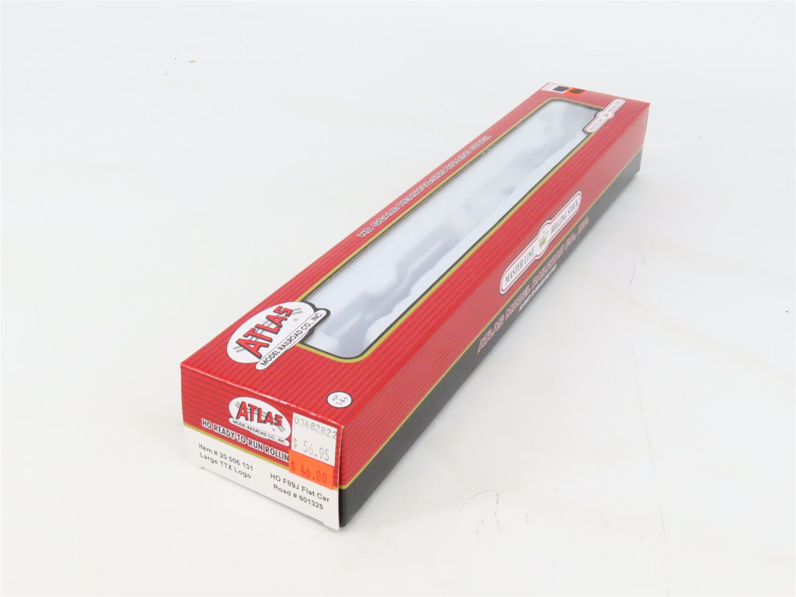 HO Scale Atlas 20006131 RTTX Trailer Train F89J Flatcar #601325