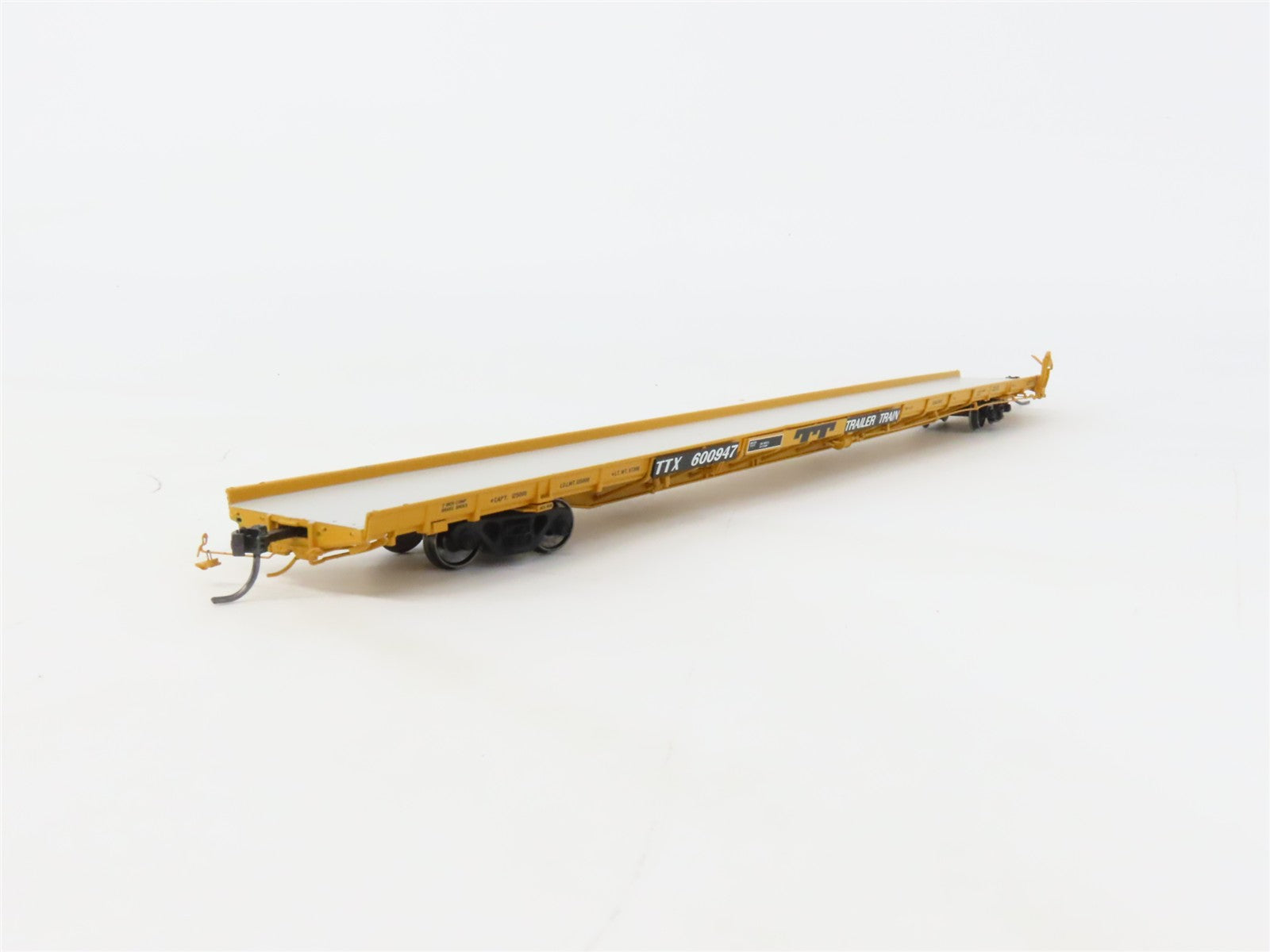 HO Scale Atlas 20006120 RTTX Trailer Train F89J Flatcar #600947