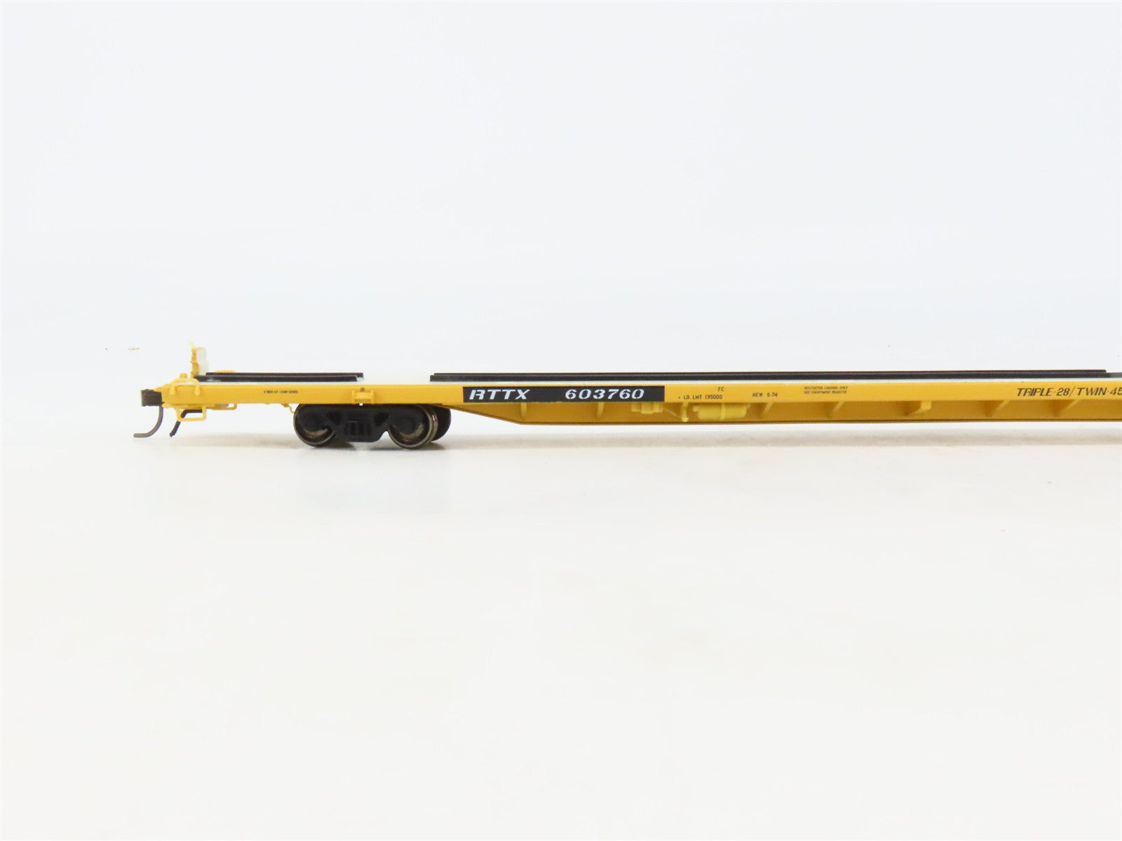 HO Scale Atlas 20005254 RTTX Trailer Trains ACF 89' 4