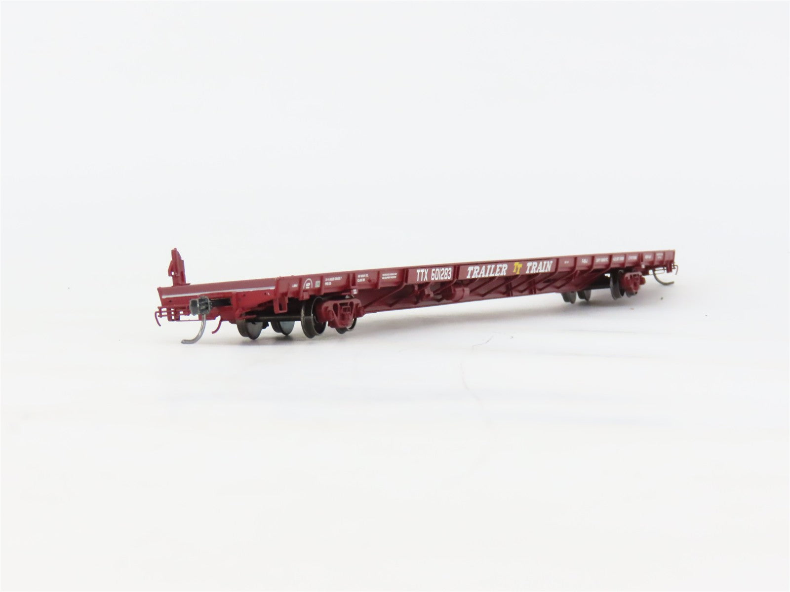 HO Scale Atlas 20006127 TTX Trailer Train F89J Flatcar #601283
