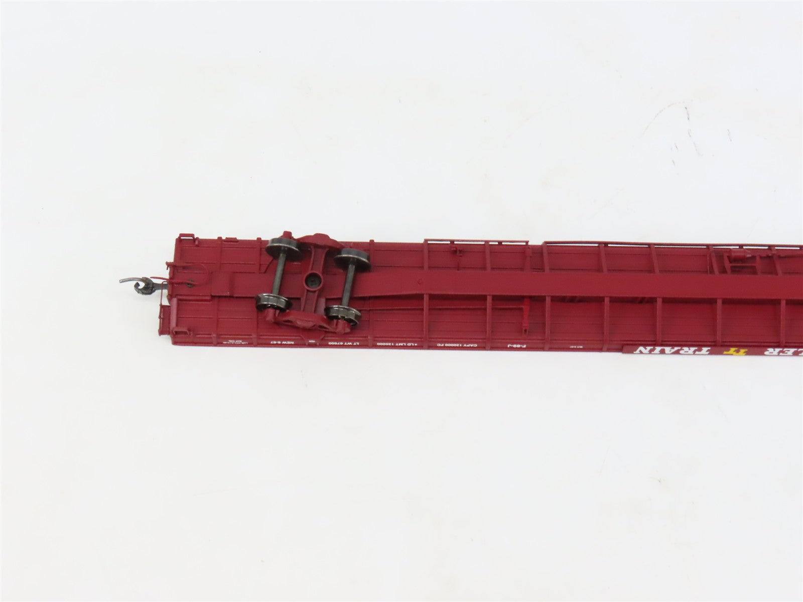 HO Scale Atlas 20006127 TTX Trailer Train F89J Flatcar #601283
