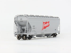 HO Scale Intermountain 47085-11 ACFX French's 3-Bay Covered Hopper #47116