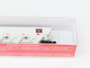 N Scaletrains.com SXT31356 BNSF CBQ Logo 5188 3-Bay Covered Hopper #486114