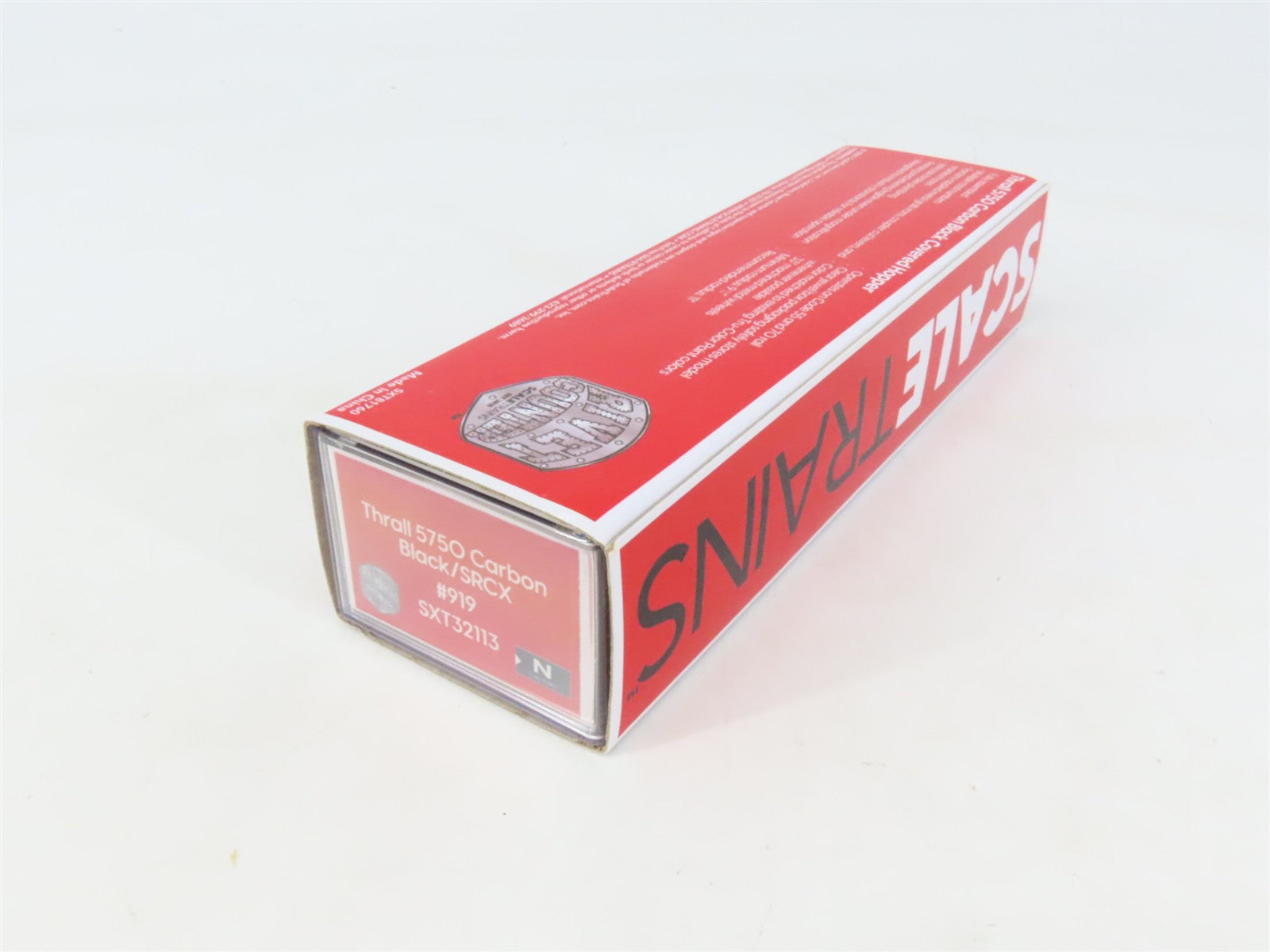 N Scaletrains.com SXT32113 SRCX Thrall 5750 3-Bay Covered Hopper #919